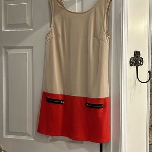 2 tone dress sleeveless